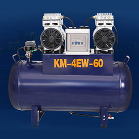 Oil-free air compressor 60L 2HP