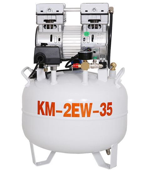 Oil-free air compressor 35L 1HP